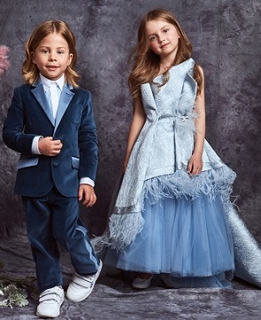 Pablosky в съемках лукбука коллекции Valentin Yudashkin Kids