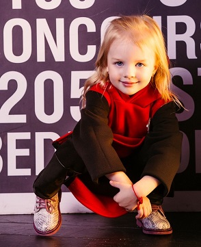 Съемка для журнала Trendy kids model